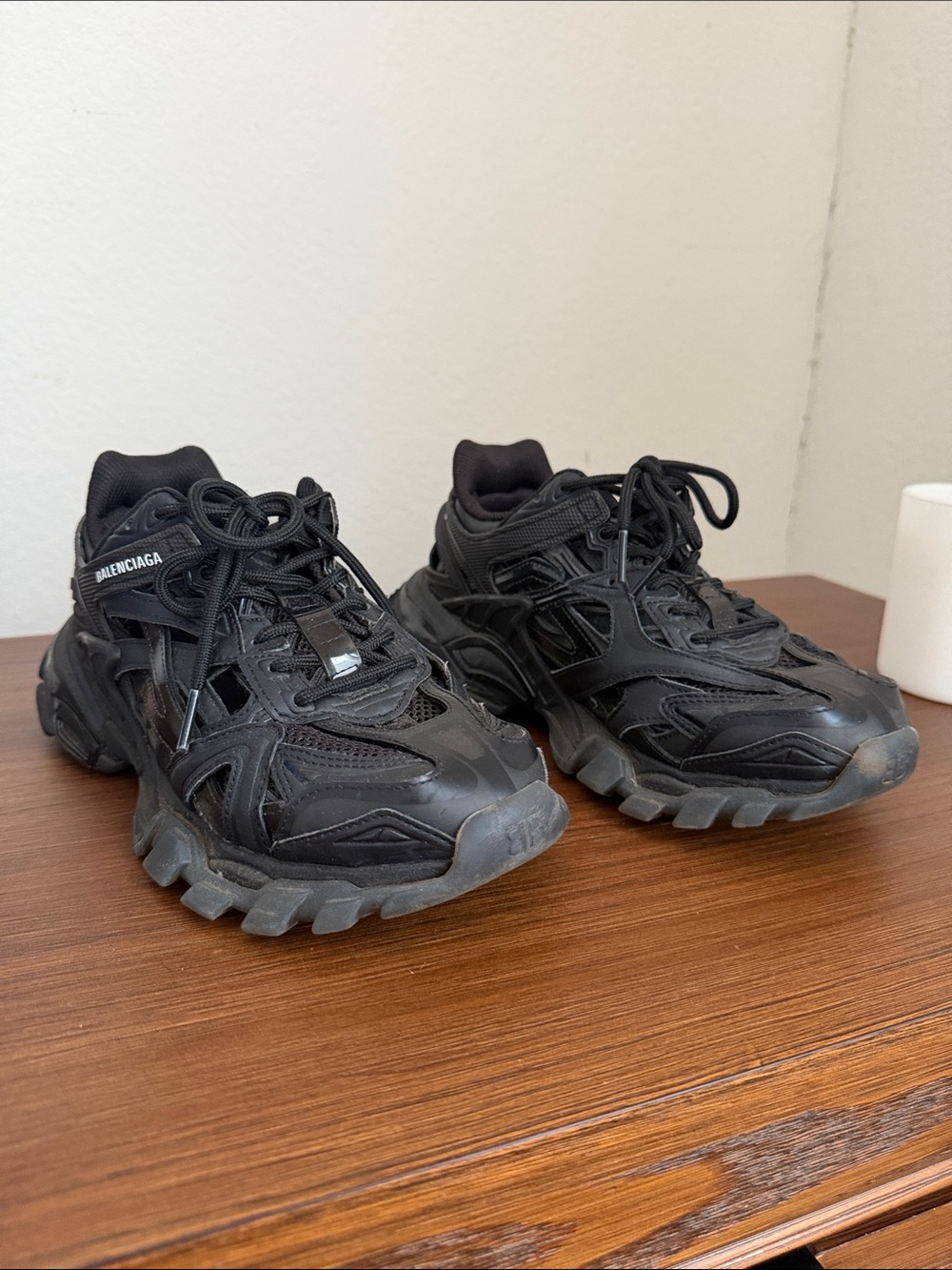 Balenciaga Black Track Sneakers